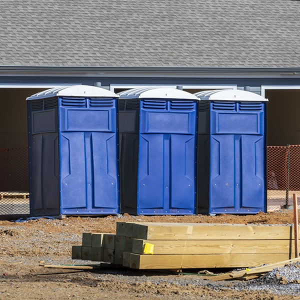 can i customize the exterior of the porta potties with my event logo or branding in Palmersville Tennessee